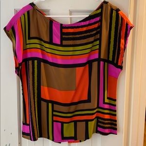 Alice and Trixie silk top